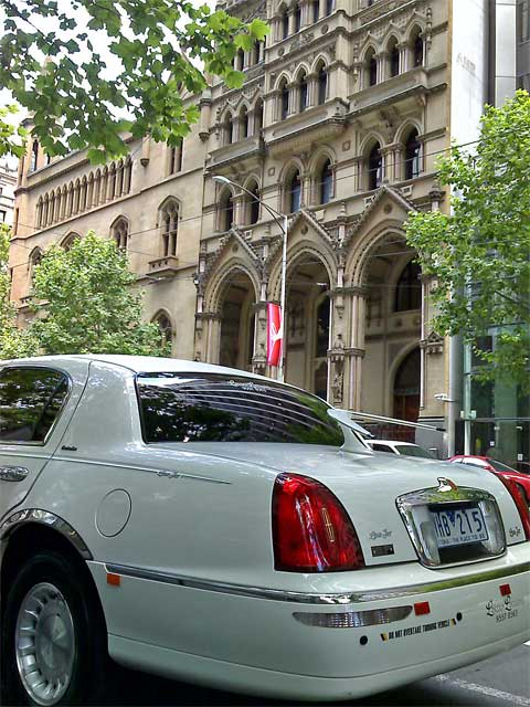 Learjet limousine photo