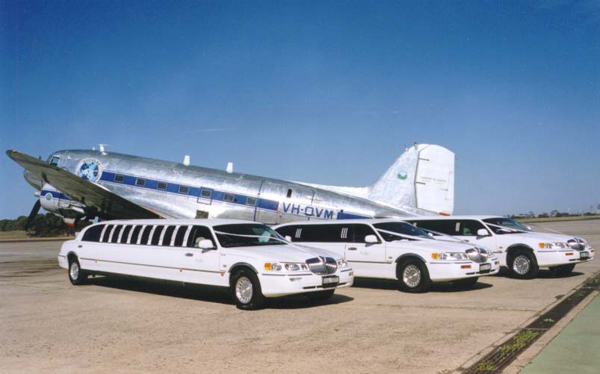 Learjet limousine photo