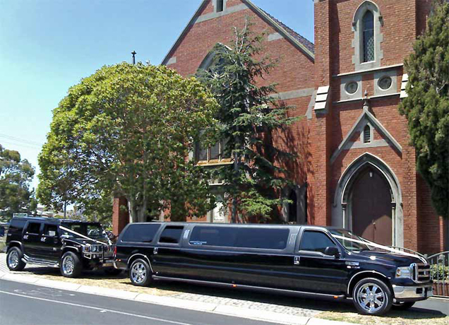 SUV limousine photo